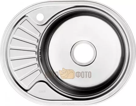 Мойка для кухни нержавеющая сталь, шелк, чаша справа Iddis Suno Sun60SRi77