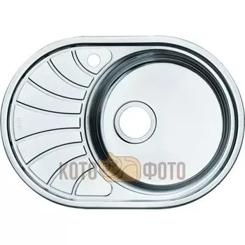 Мойка для кухни нержавеющая сталь, шелк, чаша справа Iddis Suno Sun65SRi77