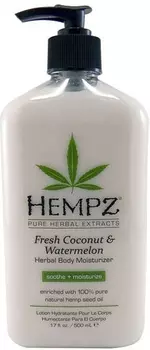 Молочко для тела Hempz увлажняющее Кокос и Арбуз 500 мл