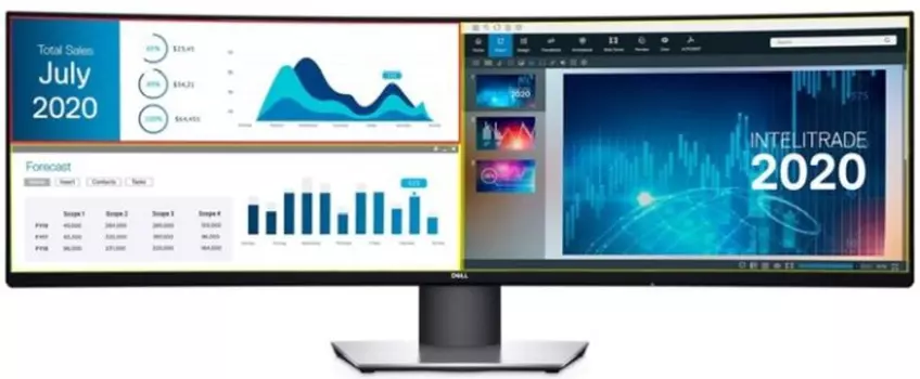 Монитор Dell 49" UltraSharp U4919DW черный