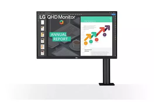 Монитор LG 27" 27QN880-B