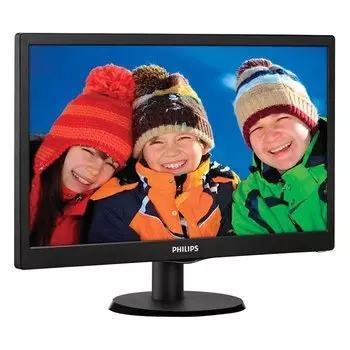 Монитор PHILIPS 193V5LSB2 (10/62) черный