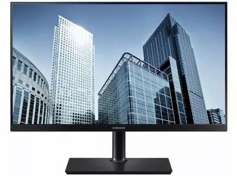 Монитор Samsung 23.8" S24H850QFI черный