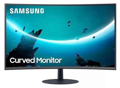 Монитор Samsung 31.5" C32T550FDI темно-серый
