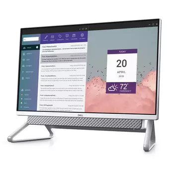 Моноблок Dell Inspiron 5400 (5400-2508) серебристый