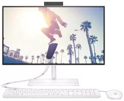 Моноблок HP 24-cb0048ur white (60K77EA)