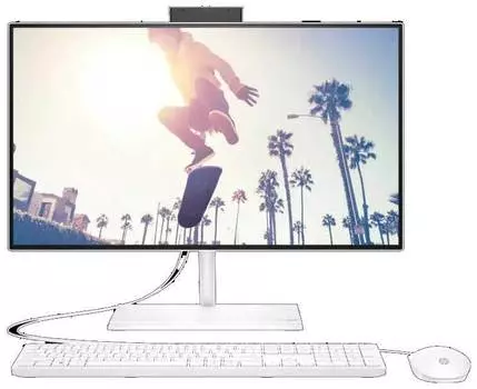 Моноблок HP 24-cb0050ur white (60K79EA)