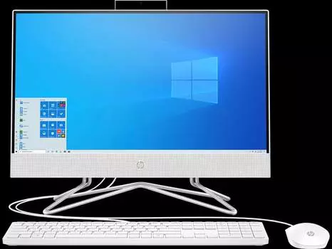 Моноблок HP 24-df0015ur (14P86EA) Snow White