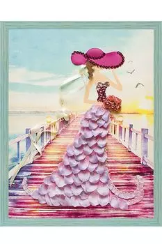 Мозаика из пайеток ВОЛШЕБНАЯ МАСТЕРСКАЯ МХ-05 Незнакомка