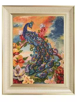 Мозаика из пайеток ВОЛШЕБНАЯ МАСТЕРСКАЯ МХ-09 Павлин