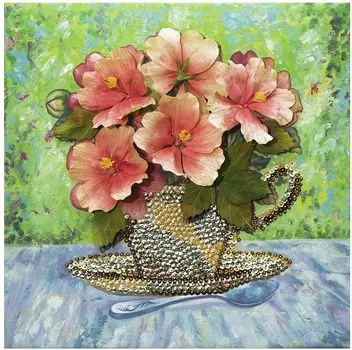 Мозаика из пайеток ВОЛШЕБНАЯ МАСТЕРСКАЯ МХ-12 Летний букет