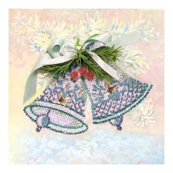 Мозаика из пайеток ВОЛШЕБНАЯ МАСТЕРСКАЯ МХ-17 Колокольчики (холст)