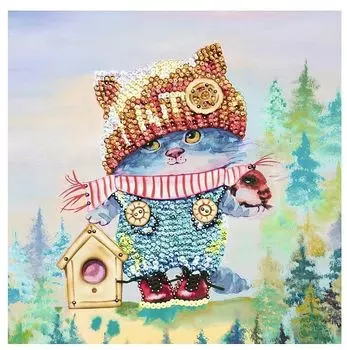 Мозаика из пайеток ВОЛШЕБНАЯ МАСТЕРСКАЯ МХ-26 Озорной котенок