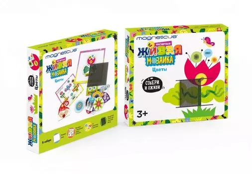 Мозаика магнитная MAGNETICUS MK-003 Цветы