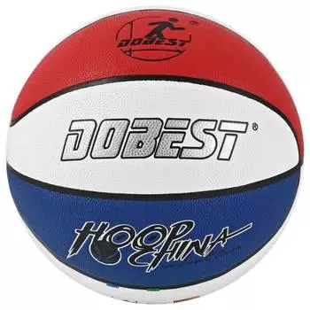 Мяч баскетбольный №7 DOBEST (PU) 885 PK Сине-красно-белый
