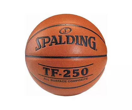 Мяч баскетбольный №7 SPALDING TF-250 ALL SURF 74531 Z Оранжевый