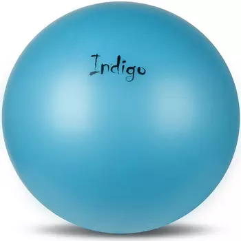 Мяч для пилатеса и аэробики INDIGO 110-1 HKGB 30 см Синий