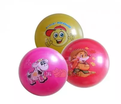 Мяч Резин Дет Great D23См, 90Гр, (Пвх) G-1 -23