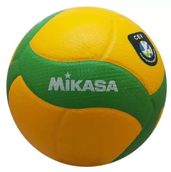 Мяч волейбольный MIKASA , №5, 18 п, синт. кожа, PU+микрофибра,V200W-CEV