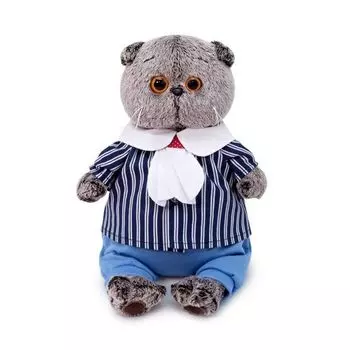 Мягкая игрушка BUDI BASA Ks22-118 Басик в морском костюме 22см