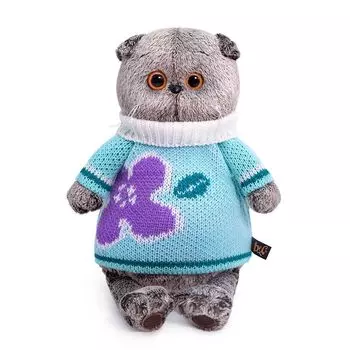 Мягкая игрушка BUDI BASA Ks25-141 Басик в весеннем свитере 25 см