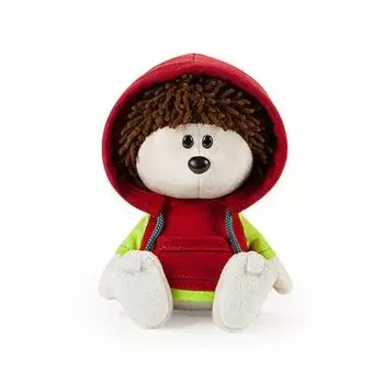 Мягкая игрушка BUDI BASA LE15-032 Ёжик Игоша в красной толстовке