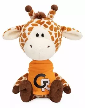 Мягкая игрушка BUDI BASA SA15-20 Жирафик Жан в оранжевой футболке