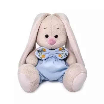 Мягкая игрушка BUDI BASA SidX-374 Зайка Ми в голубых шортах с бантом 15 см