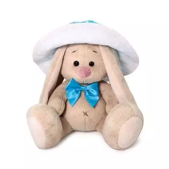 Мягкая игрушка BUDI BASA SidX-379 Зайка Ми в голубой панаме 15 см