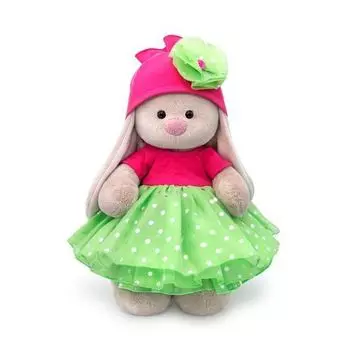 Мягкая игрушка BUDI BASA StS-302 Зайка Ми в платье с пышной юбкой из органзы 25см