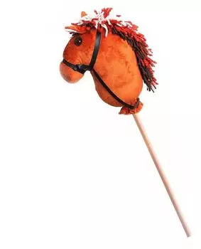 Мягкая игрушка Тутси "Лошадка на палке "Егорка"" арт.632-2018