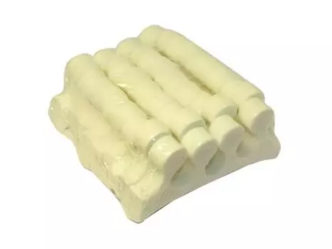 Мягкие разделители для пальцев ног Severina № 736 одноразовые (10 шт. в упаковке) белые.