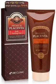 Мягкий пилинг-гель с экстрактом плаценты 3W Clinic Premium Placenta Soft Peeling Gel
