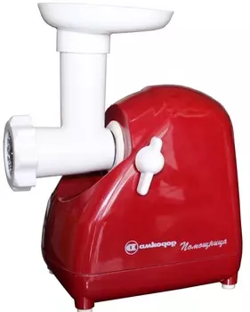 Мясорубка Белвар Помощница КЭМ-П2У 302-07, красный, 1500 Вт