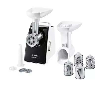 Мясорубка Bosch MFW3X14B 2000Вт белый/черный