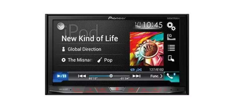 Мультимедийная система 2DIN Pioneer AVH-X8700BT, 7", Apple CarPlay и Android Auto, DSP, уцененный
