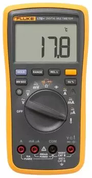 Мультиметр цифровой Fluke 17b+ черный/желтый