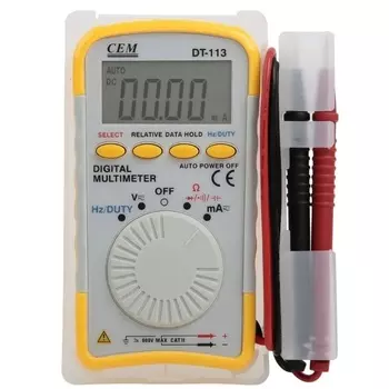 Мультиметр цифровой СЕМ DT-113