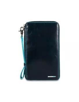 Мультипортмоне Piquadro Blue Square PP3246B2/BLU2 синий натур.кожа