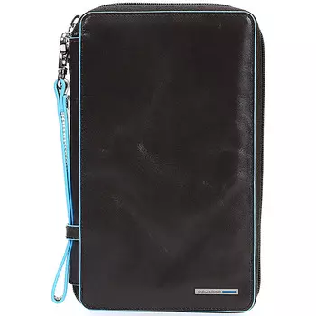 Мультипортмоне Piquadro Blue Square PP3246B2/N черный натур.кожа