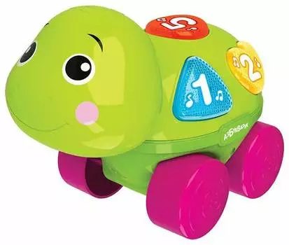 Музыкальная каталочка Азбукварик "Черепашка"