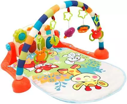 Музыкальный развивающий коврик "Жирафик и друзья"