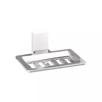 Мыльница металлическая WasserKRAFT Leine K-5069WHITE 9061798