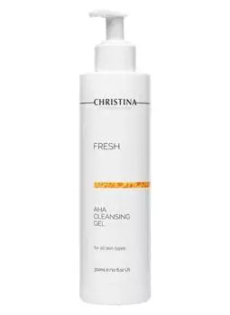Мыло с альфагидроксильными кислотами Christina Fresh AHA Cleansing Gel 300мл