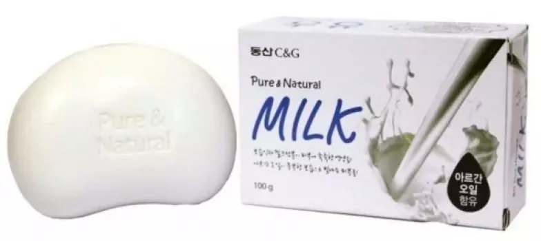 Мыло туалетное молочное Clio Milk Soap 100g