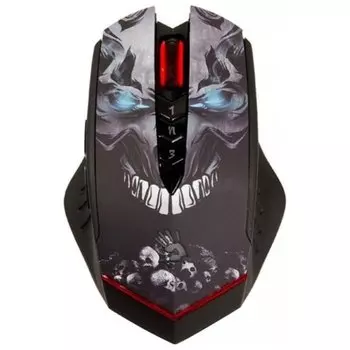 Мышь A4Tech Bloody R80 SKULL черный/рисунок