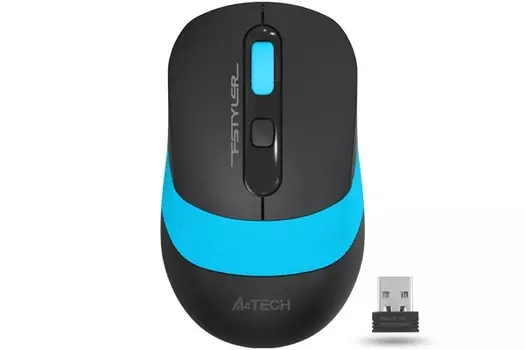 Мышь A4Tech Fstyler FG10 Black/Blue