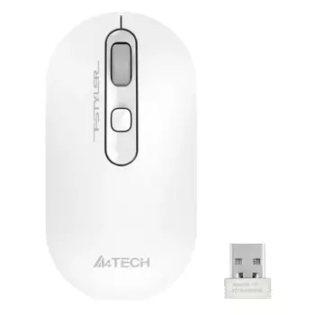 Мышь A4Tech Fstyler FG20 белый