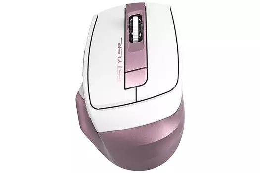 Мышь A4Tech Fstyler FG35 Pink/White