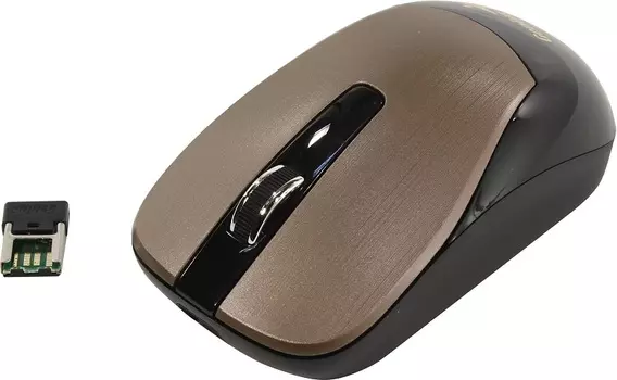 Мышь беспроводная Genius ECO-8015 шоколадный металлик